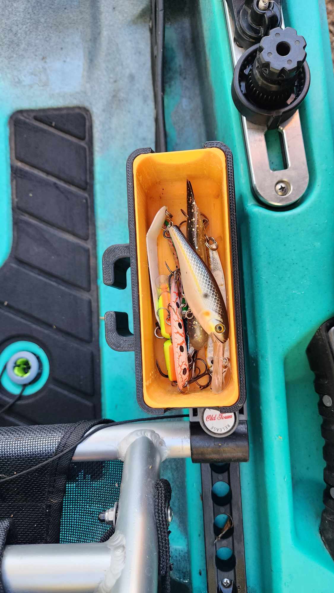 Magnetic Tackle Bin for Old Town Sportman & Big water PDL Kayak
