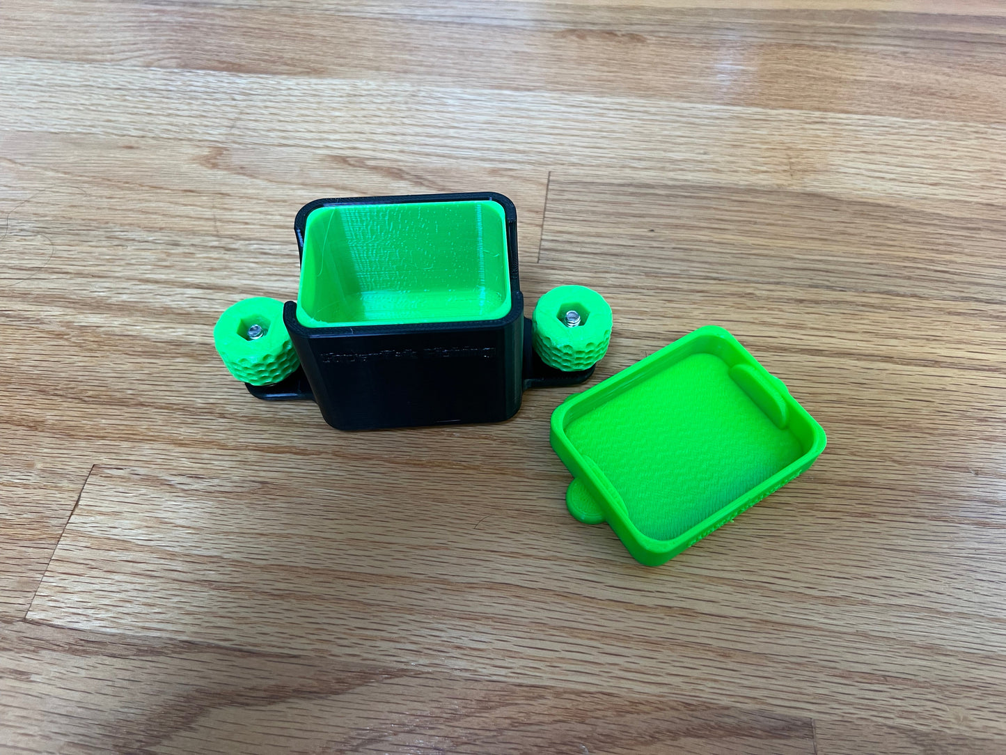 Track Mount Mini Bait Bin