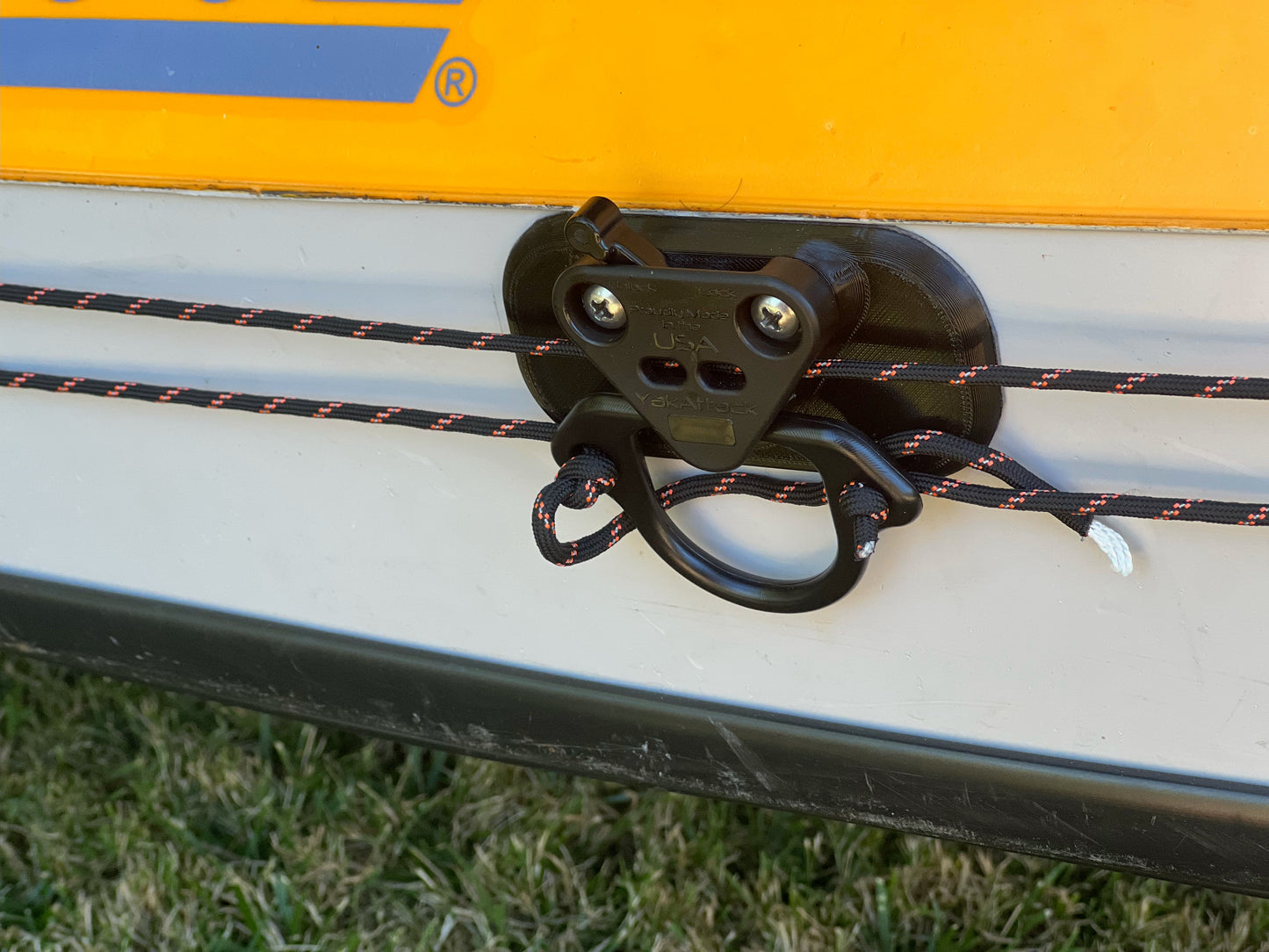 No Drill Anchor Trolley Mount for Hobie Lynx