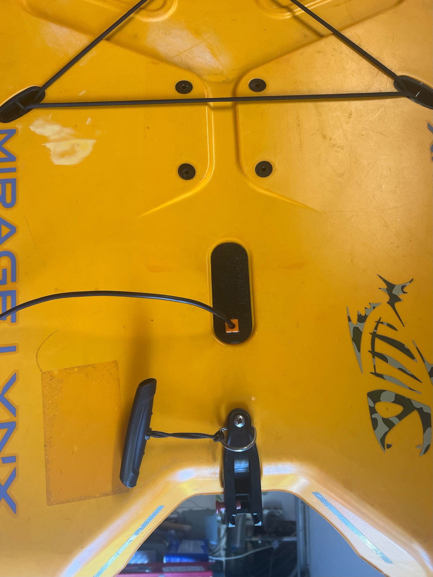 Hobie Lynx Rear Mount for Humminbird Helix DI and MEGA SI