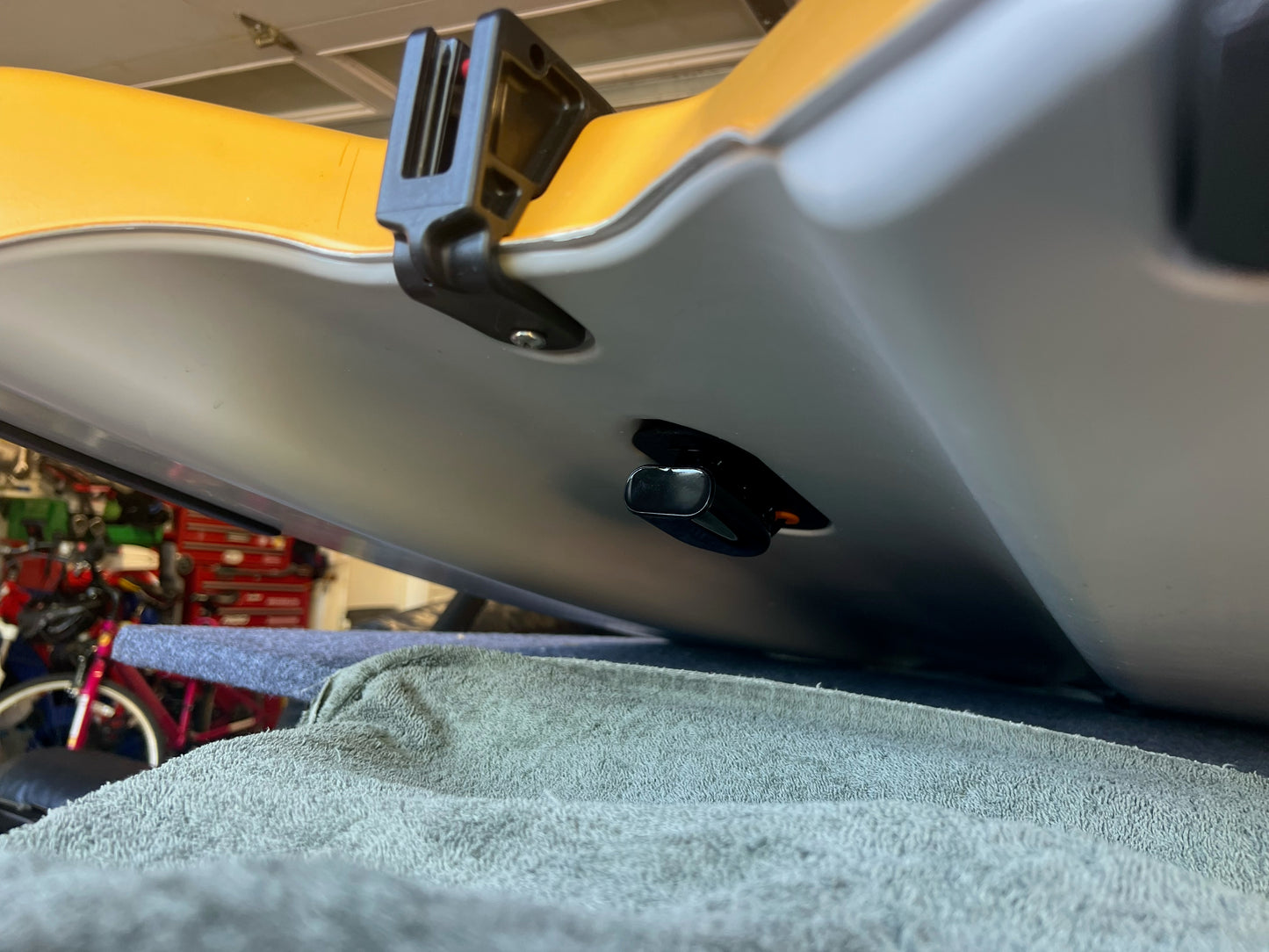 Hobie Lynx Rear Mount for Lowrance Split Shot Skimmer