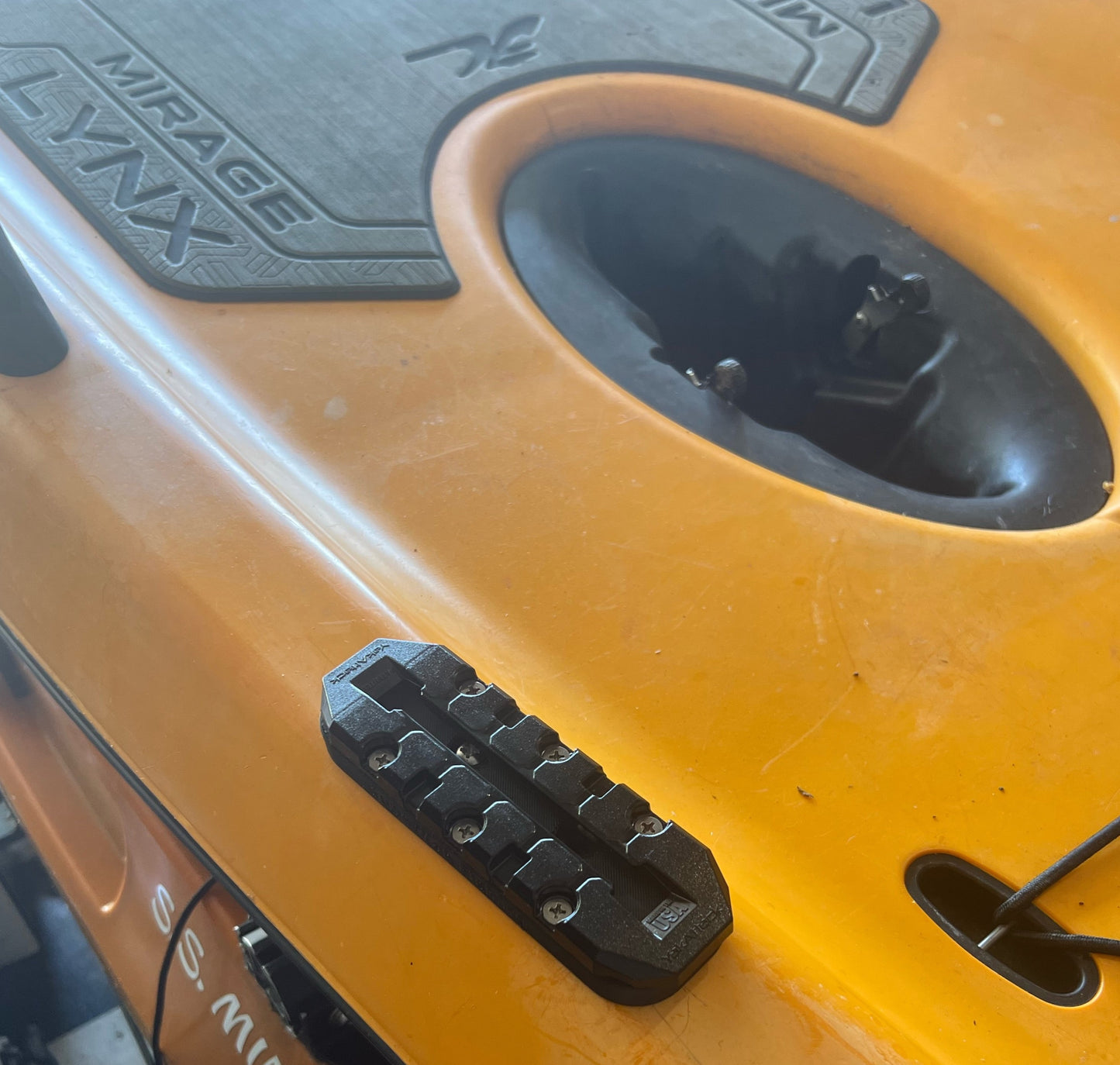 Hobie Lynx Front Adapters for Yak Attack 6" Rail