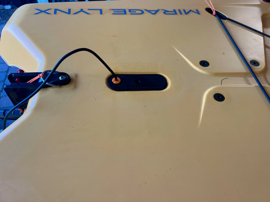 Hobie Lynx Rear Mount for Lowrance Split Shot Skimmer