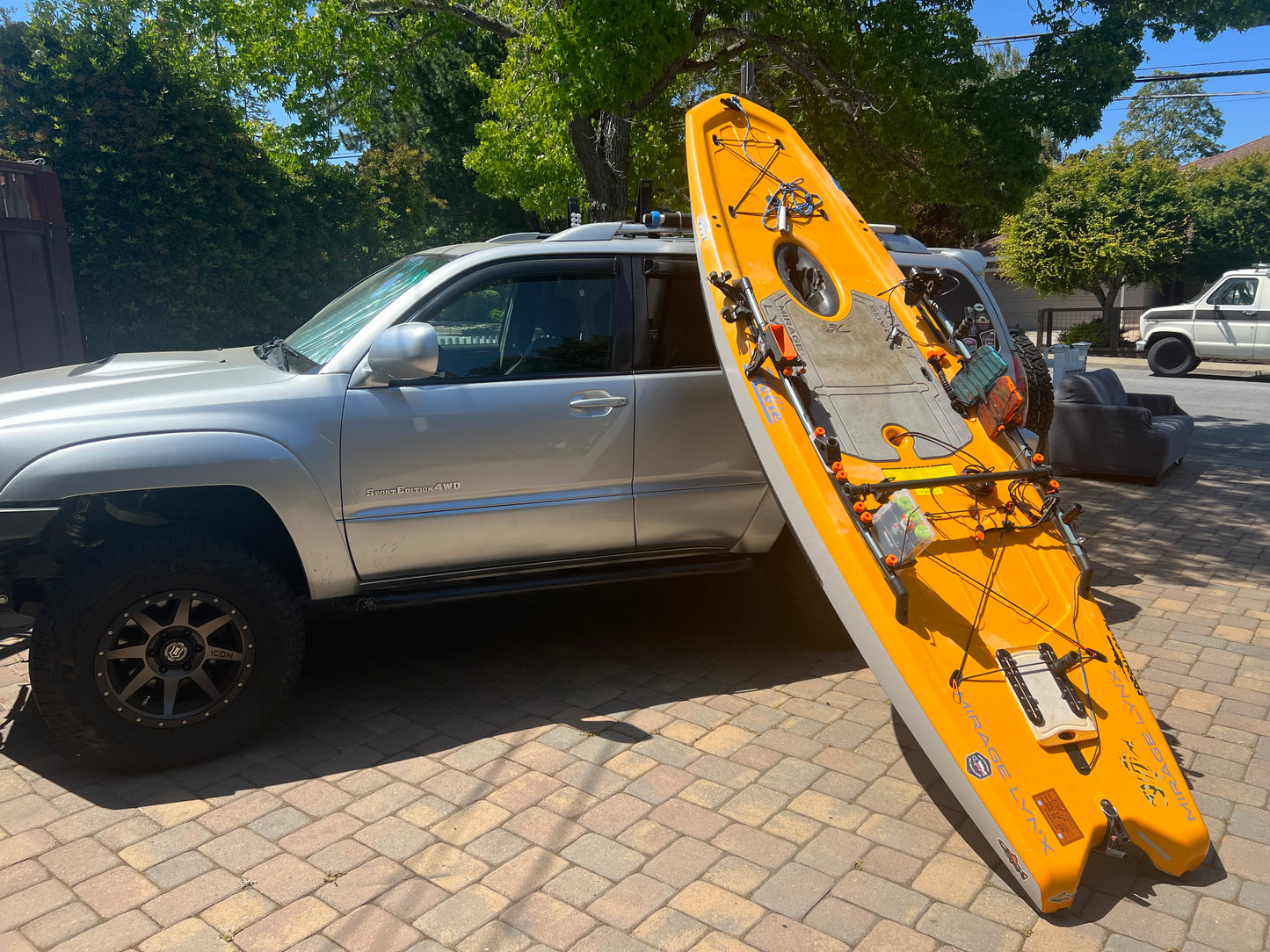 Wrap Around Rear Skids for Hobie Lynx
