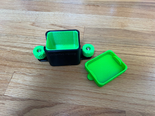Track Mount Mini Bait Bin