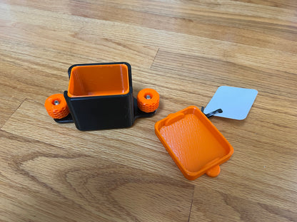 Track Mount Mini Bait Bin