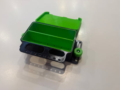 T-Track Mount JP Worm Box with tool and hook holder