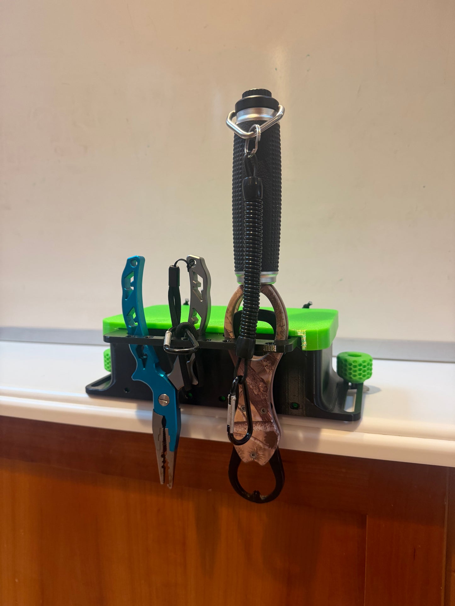 T-Track Mount JP Worm Box with tool and hook holder