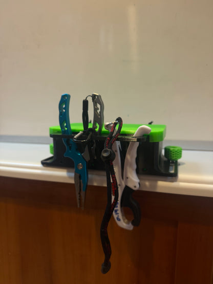 T-Track Mount JP Worm Box with tool and hook holder