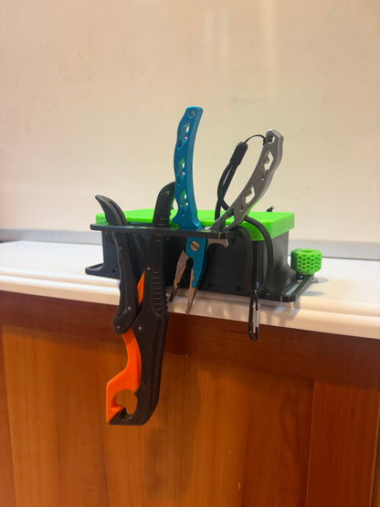 T-Track Mount JP Worm Box with tool and hook holder