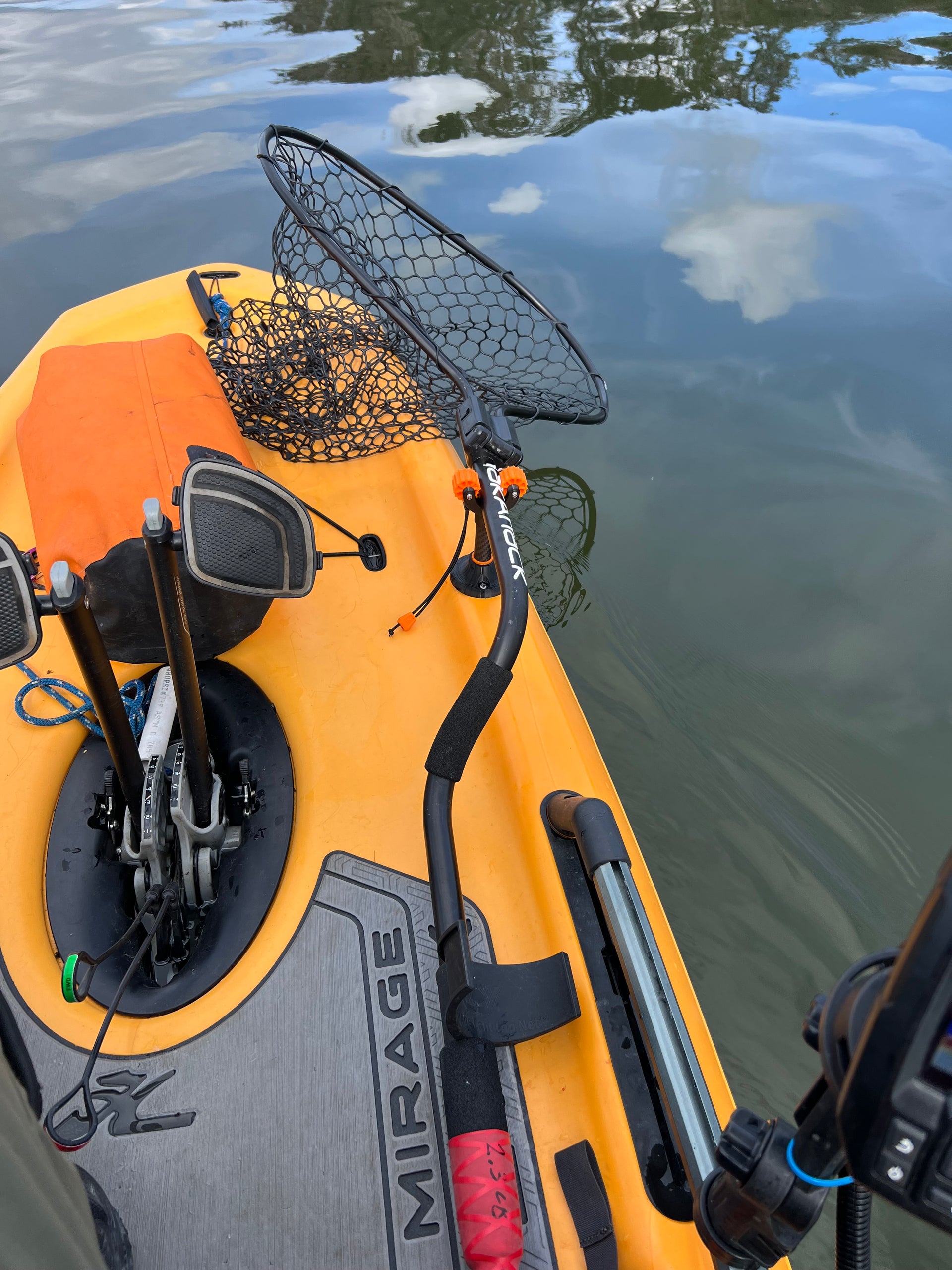 Hobie Lynx Front Net Mount – SuperYak Fishing