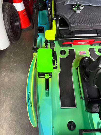 T-Track Mount JP Worm Box with tool and hook holder