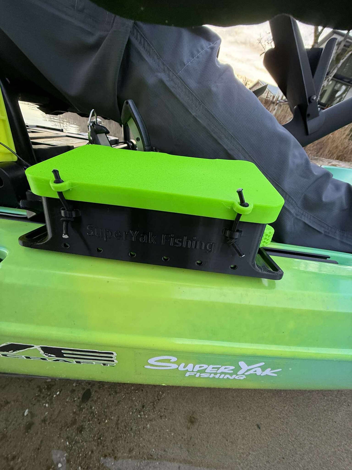 T-Track Mount JP Worm Box with tool and hook holder